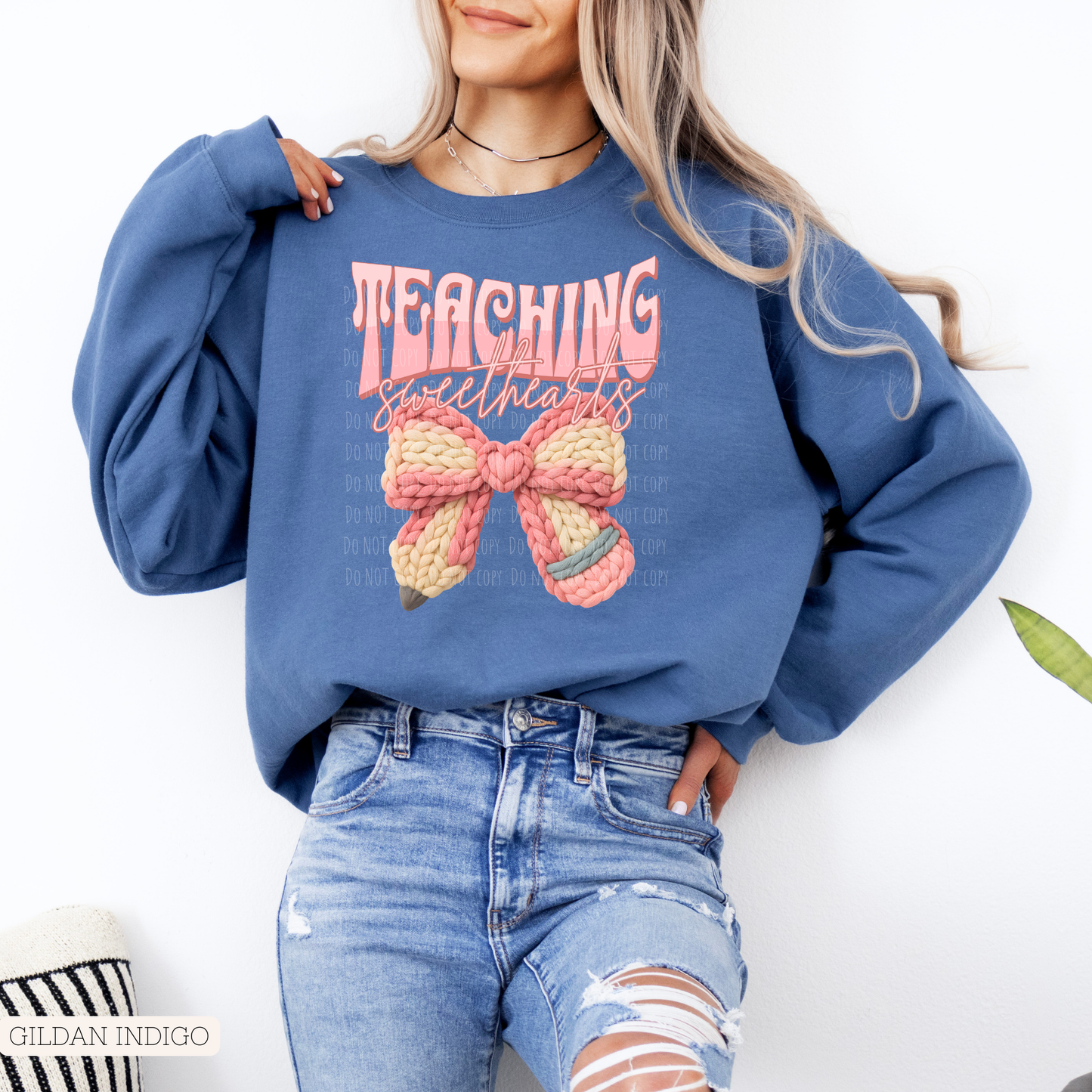 Faux Crochet Teaching Sweethearts