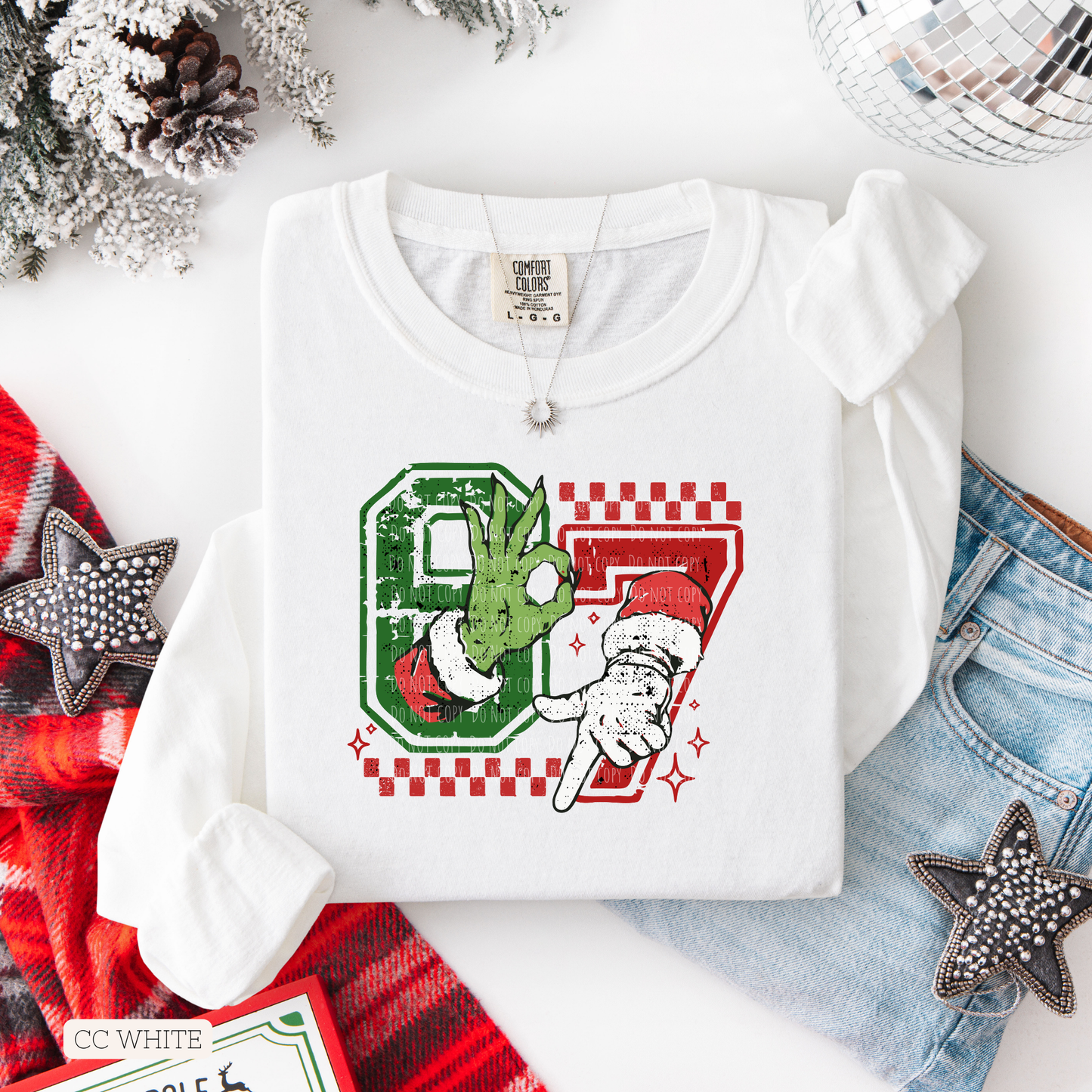 Checkered Christmas 6 7