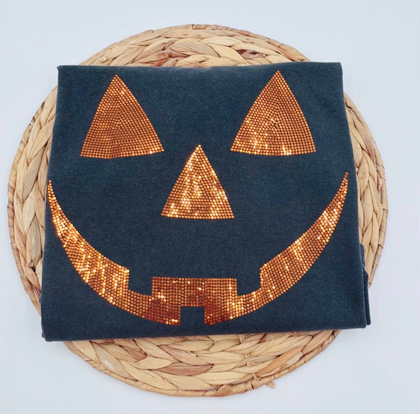 Jack O Lantern Face Spangle