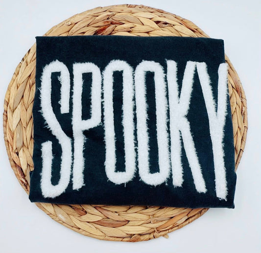 Spooky Fluffy Patch (white)