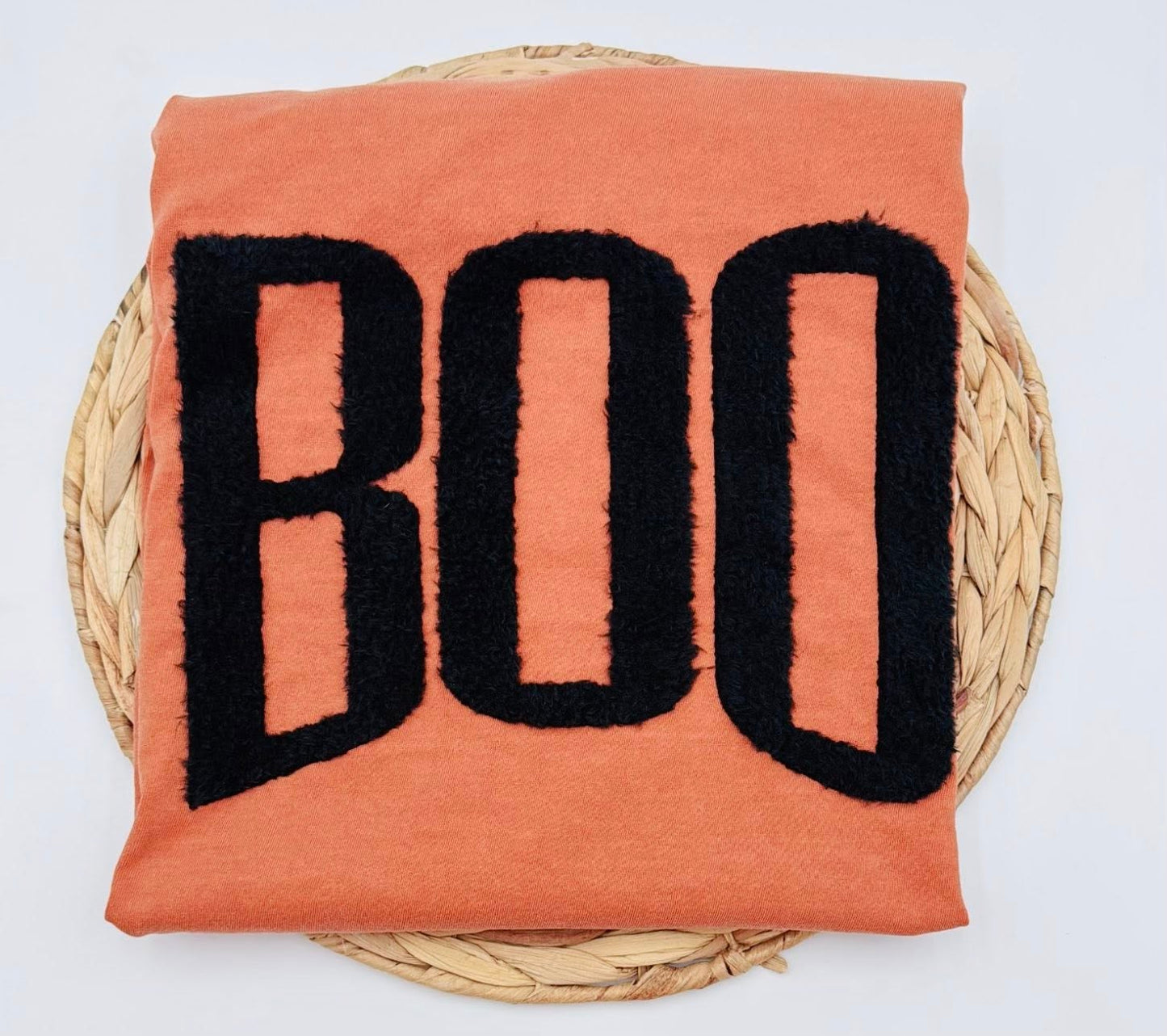 BOO Fluffy Patch (black)