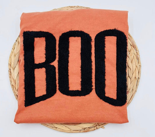 BOO Fluffy Patch (black)