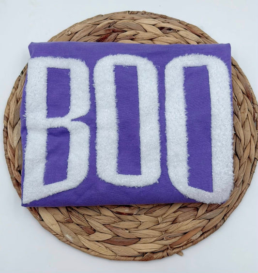 BOO Fluffy Patch (white)