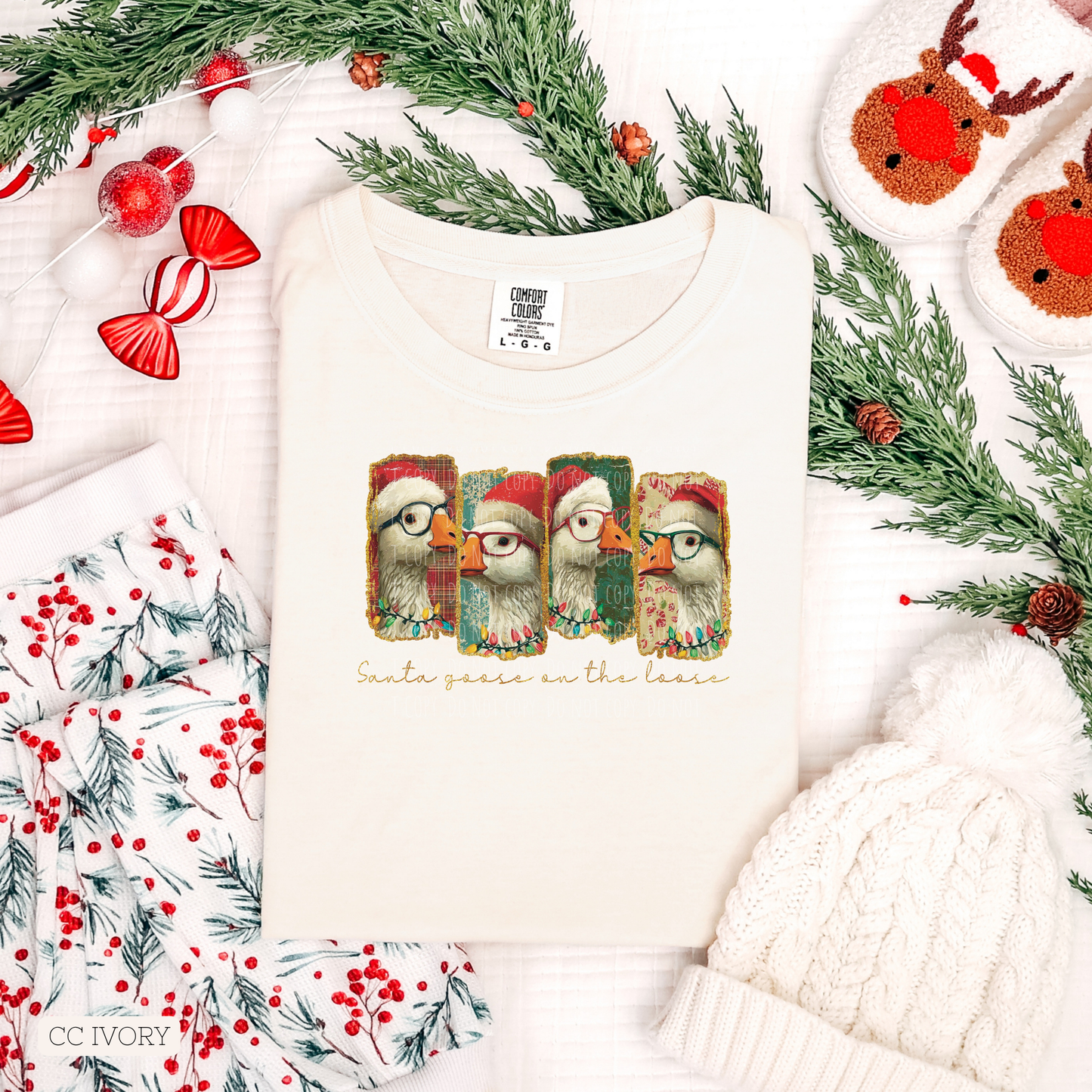 Santa Goose On The Loose