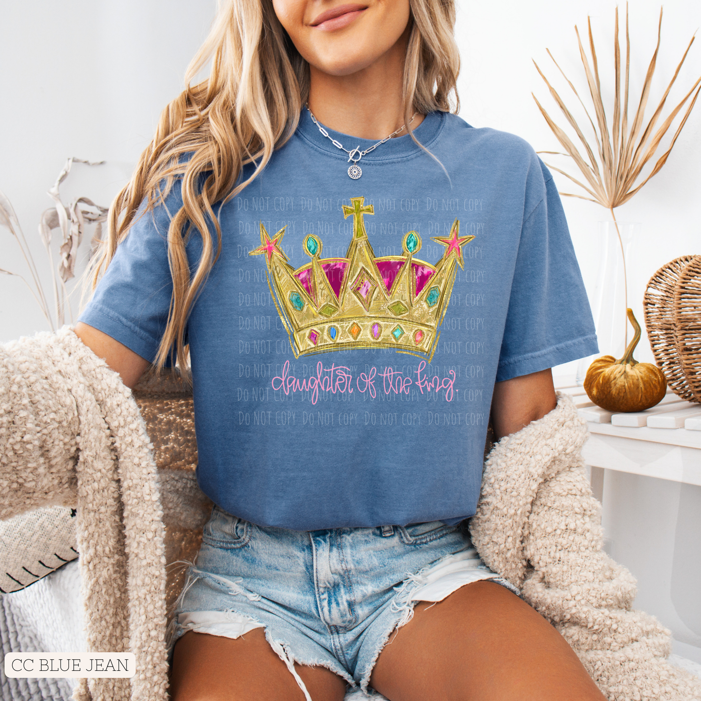 Daughter Of The King Watercolor Crown