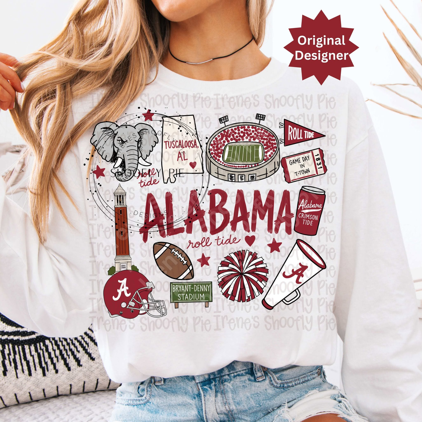 Alabama Football Collage