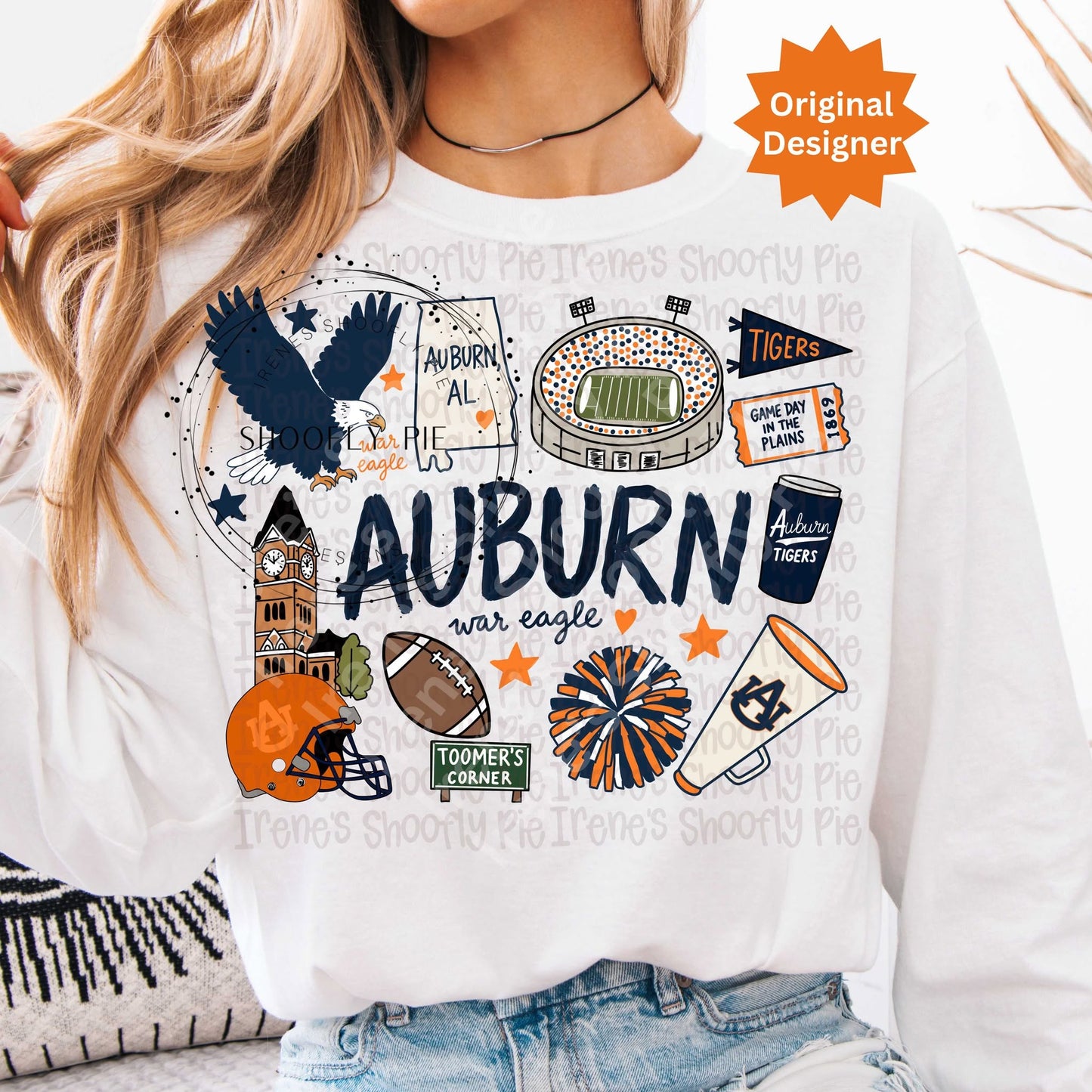 Auburn Football Collage