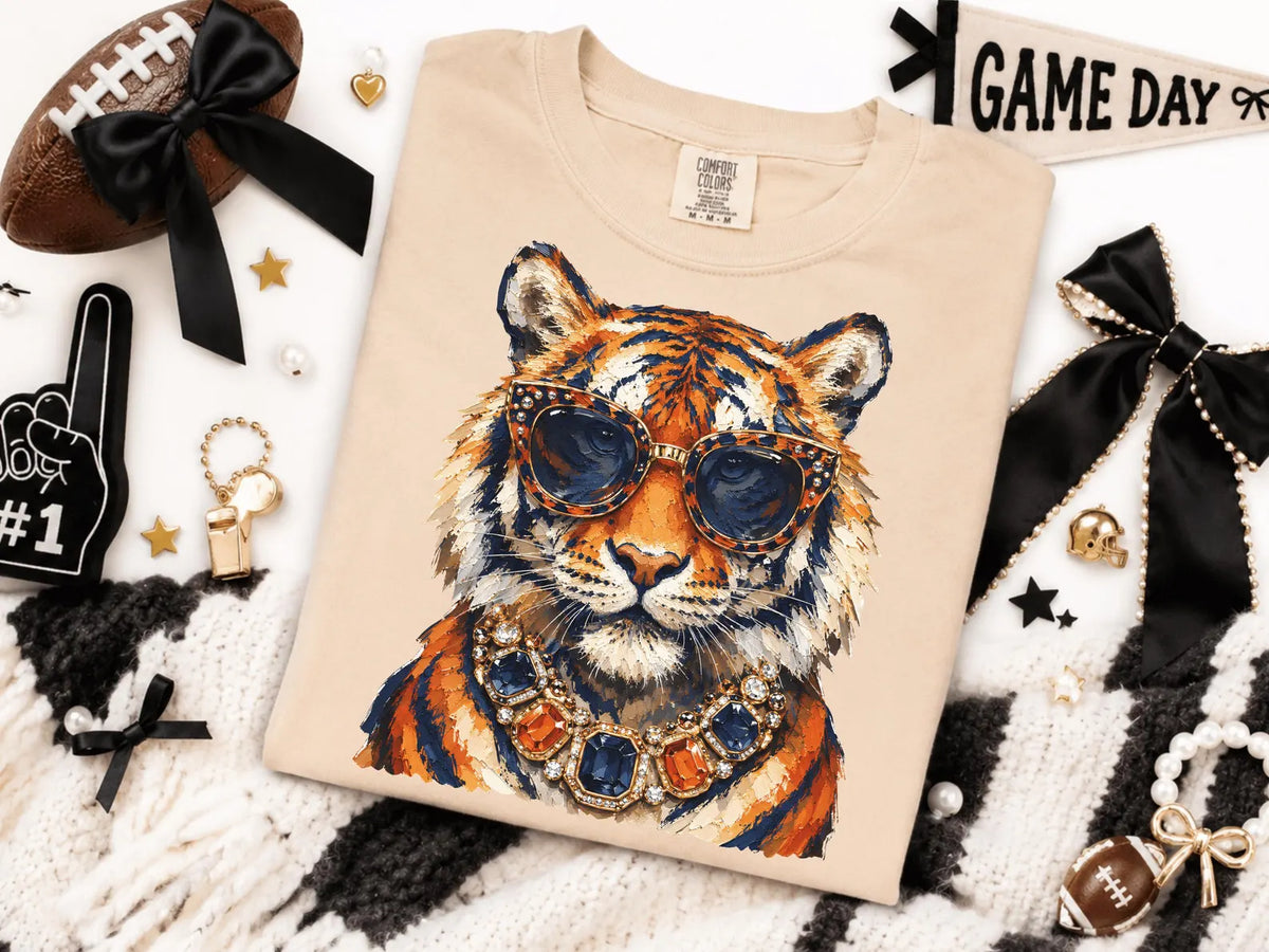 Auburn Glam Tiger