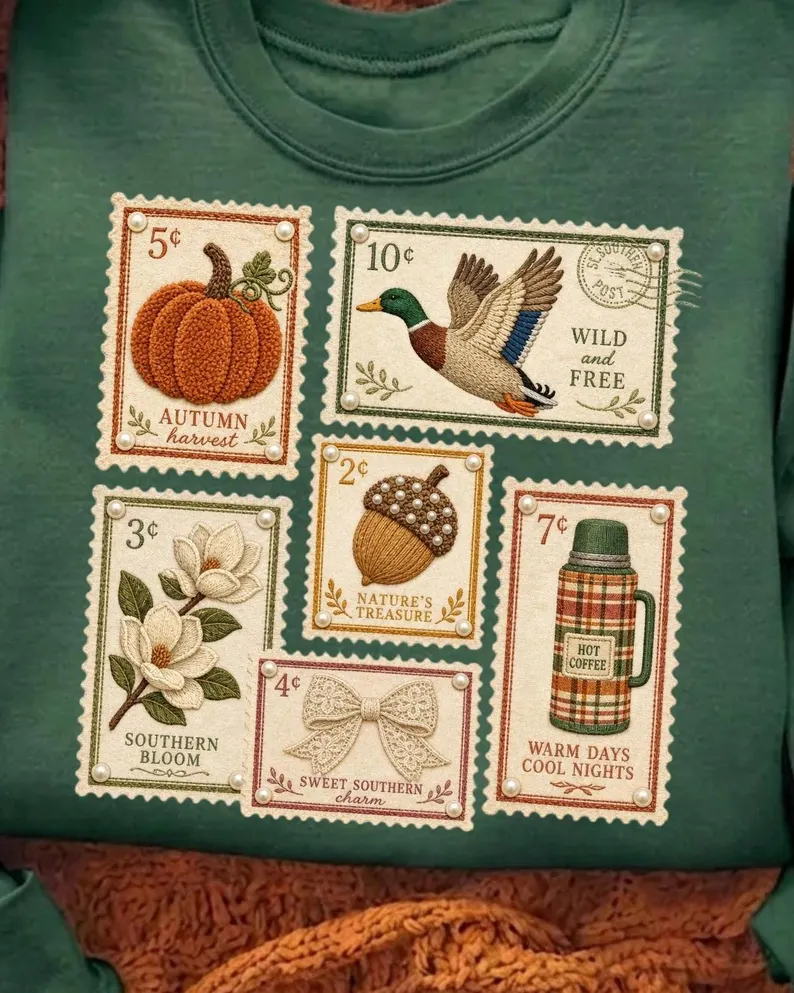 Fall Postage Stamp