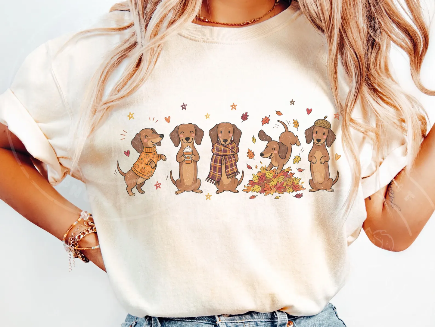 Fall Dachshund