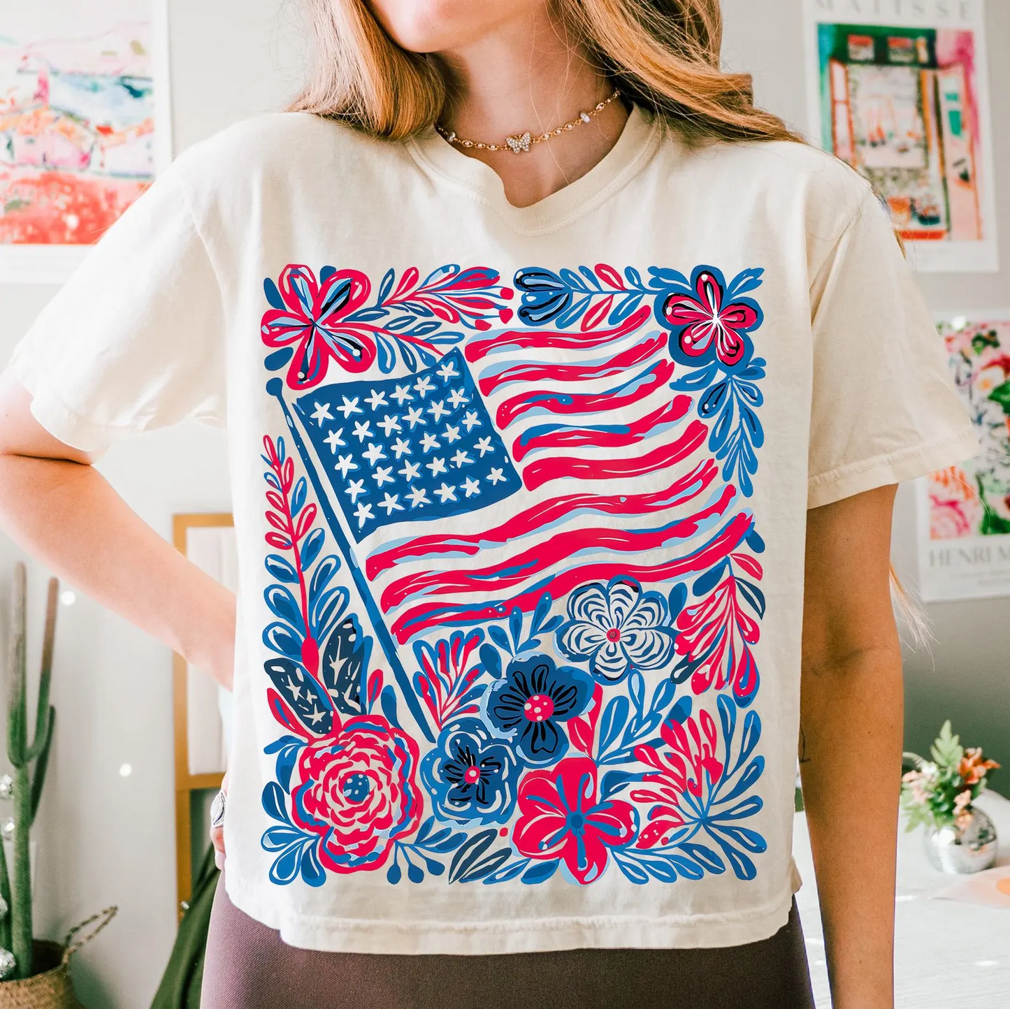 Floral Flag