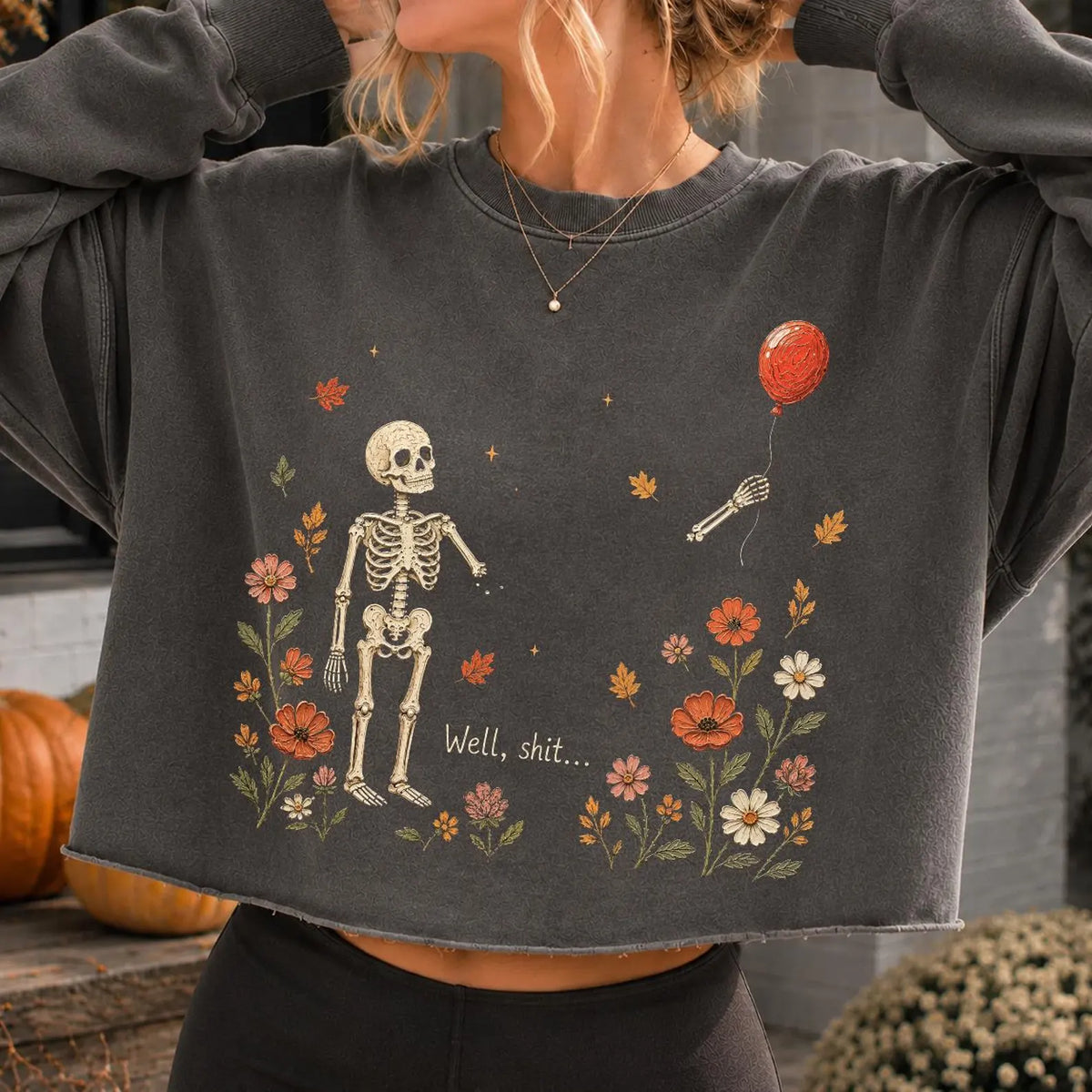 Funny Skeleton Balloon