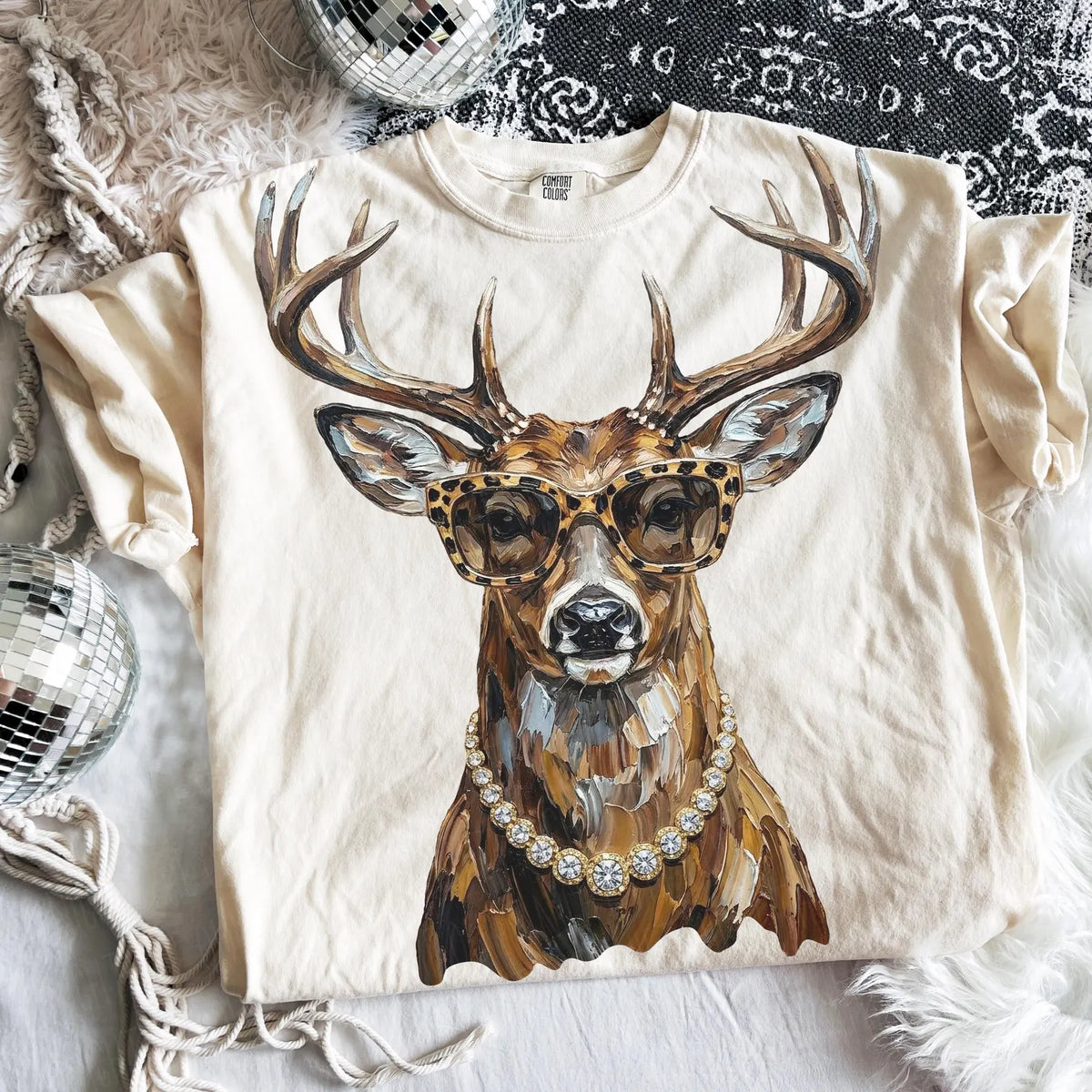Glam Whitetail Deer