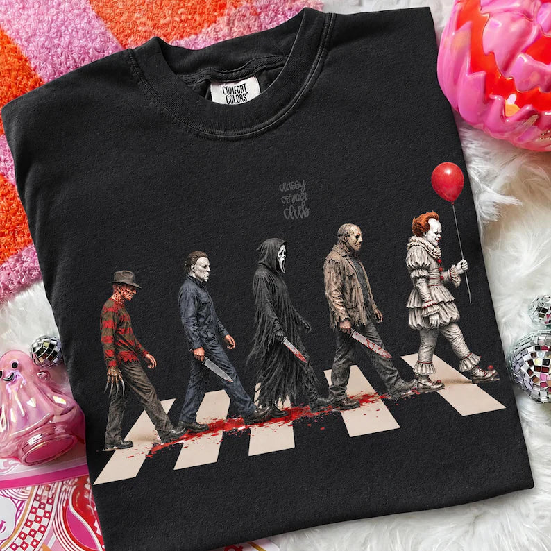 Horror Characters Crossing
