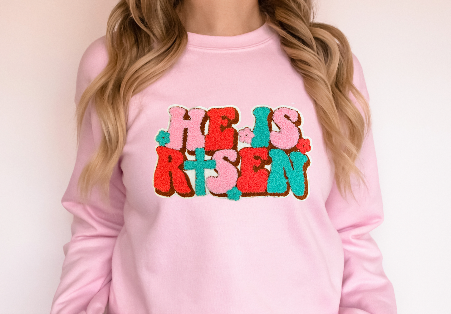 He Is Risen Chenille Patch