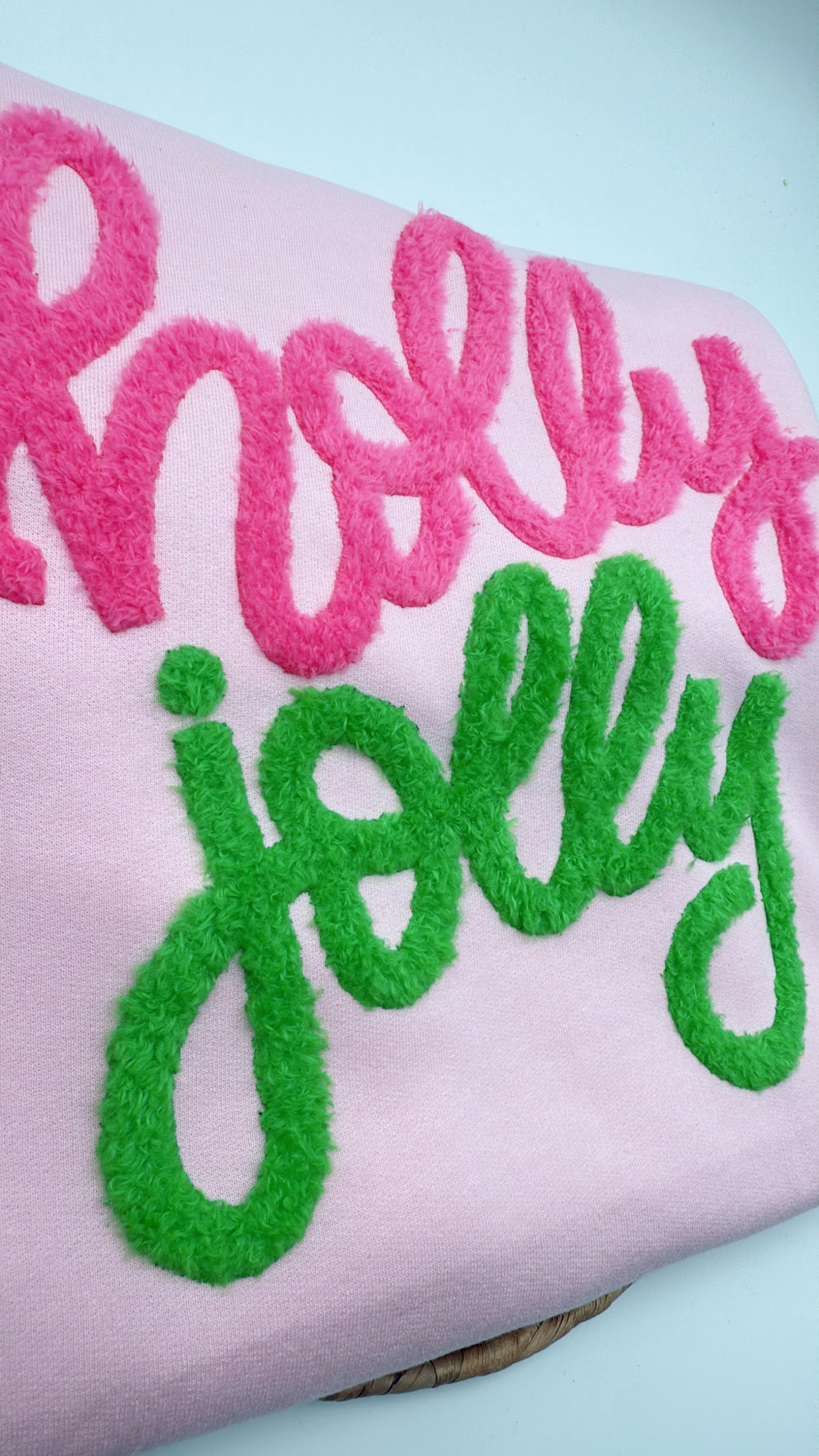 Holly Jolly Fluffy Patch