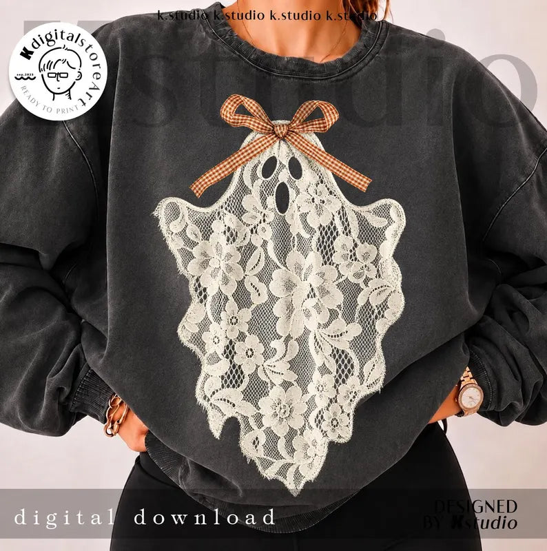 Lace Ghost Silhouette