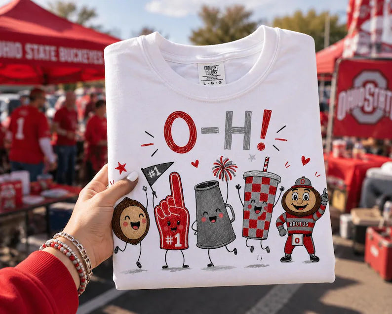 Ohio State Mascot Doodle