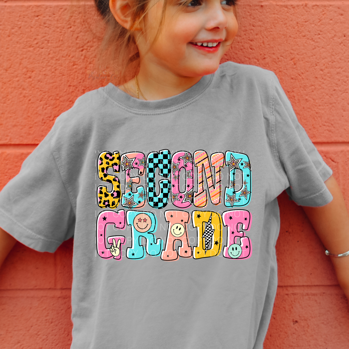 Second Grade Funky Font