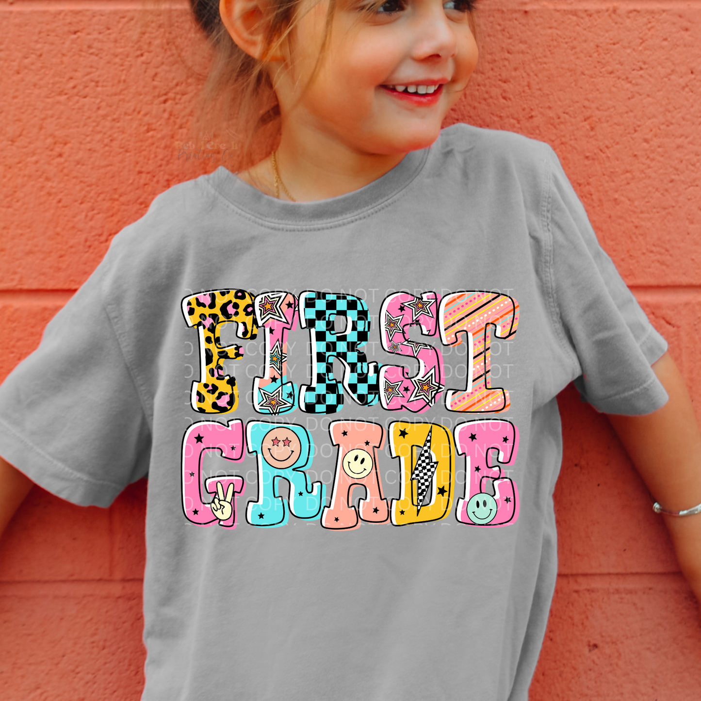 First Grade Funky Font