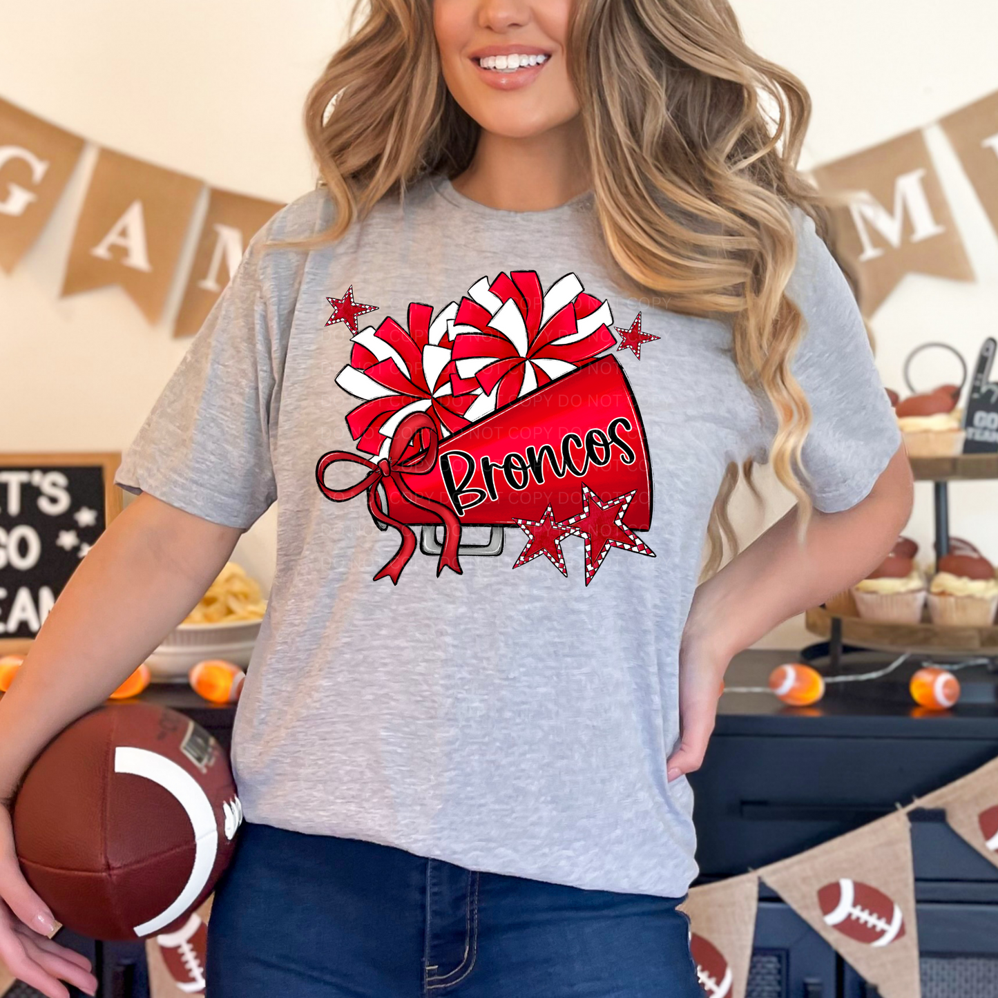 Broncos Megaphone (red)