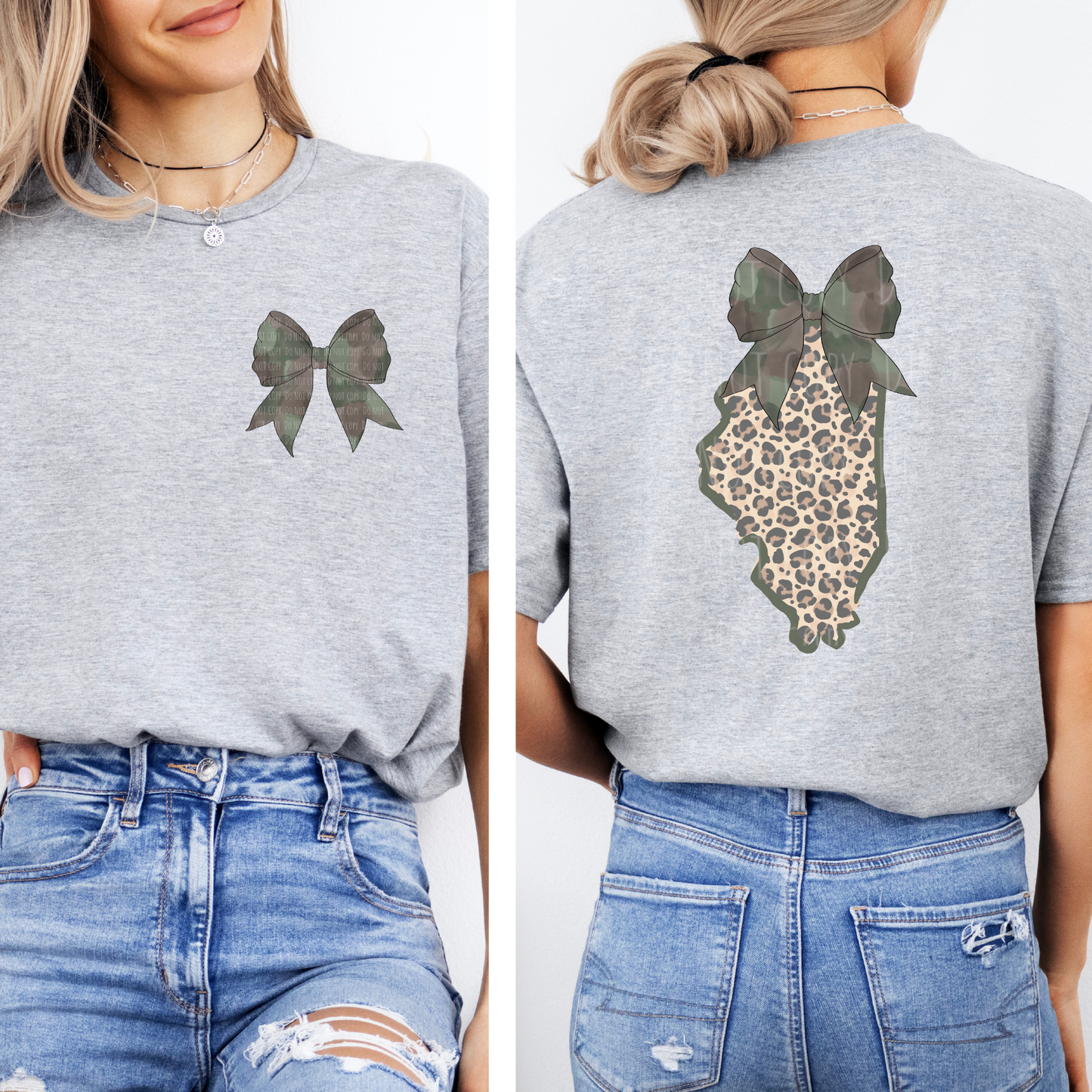 Illinois Camo Leopard