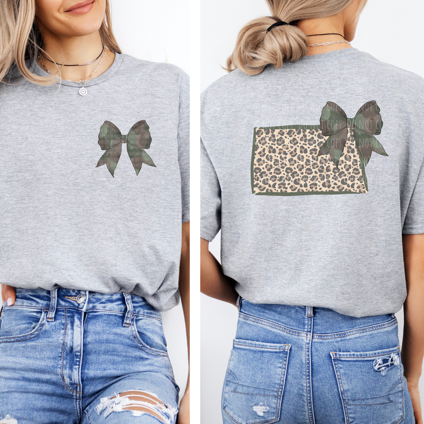 North Dakota Camo Leopard