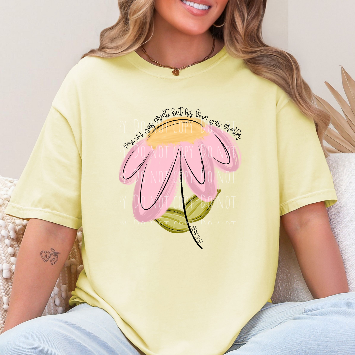 My Sin Was Great Flower