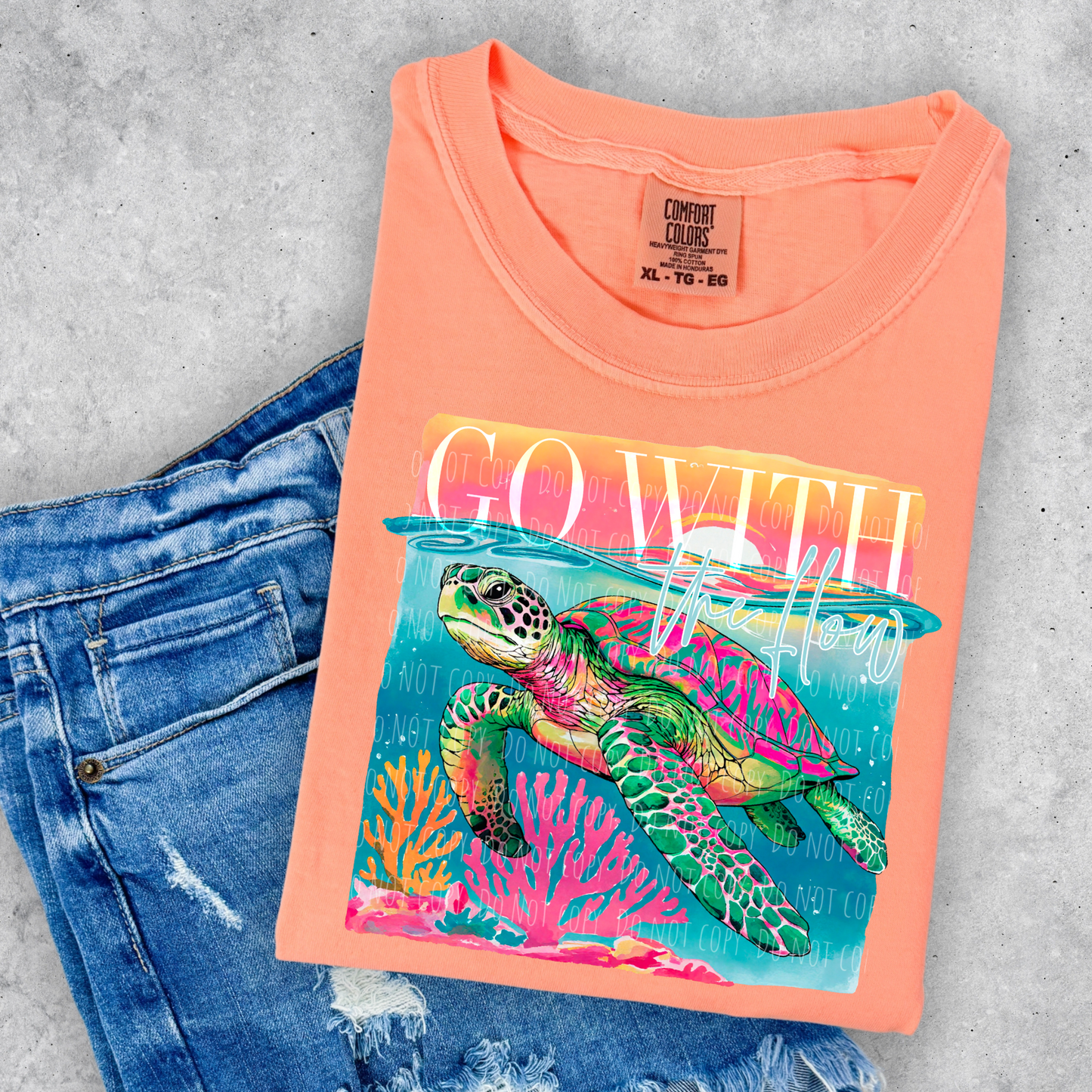 Go With The Flow Turtle