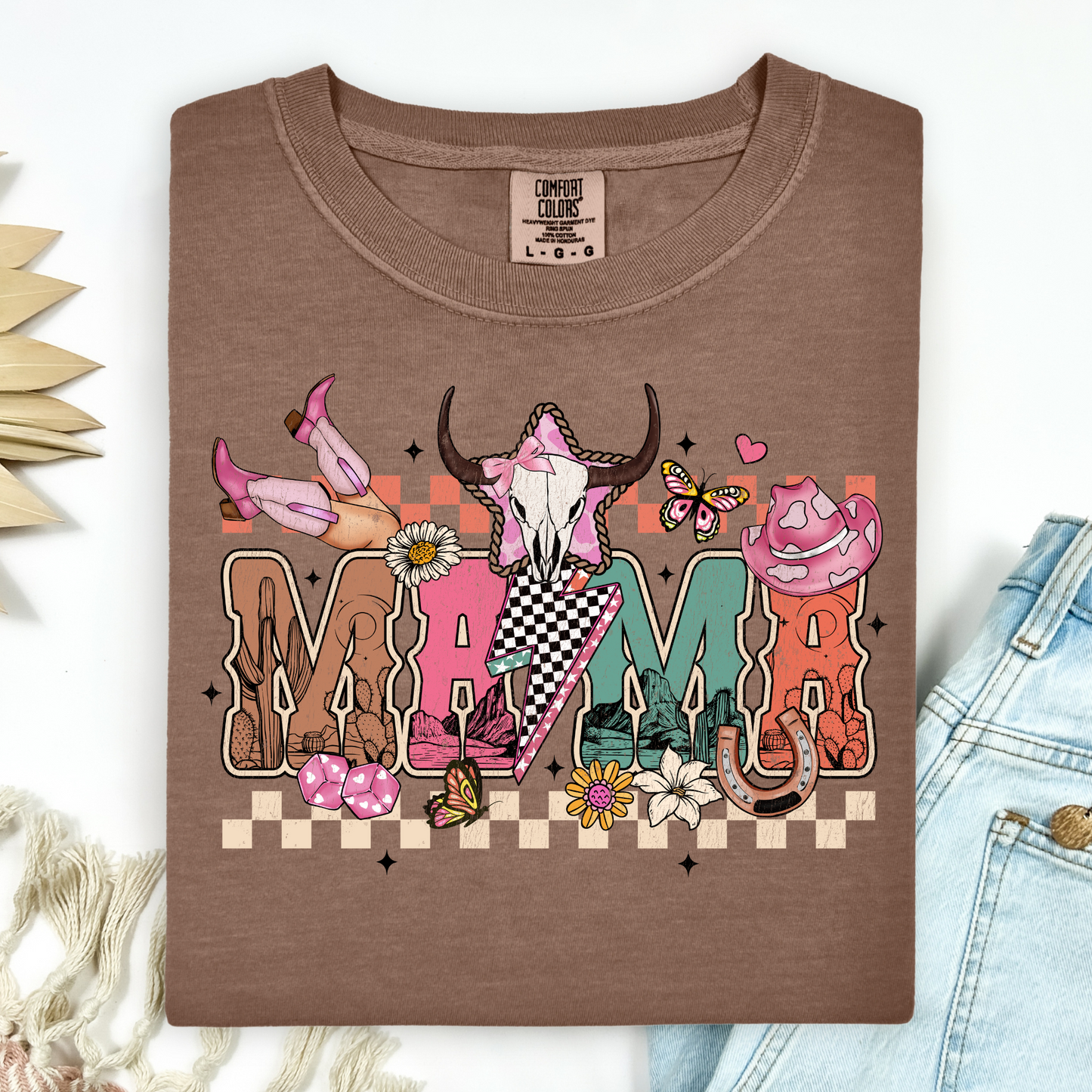 Western Mama Checkered