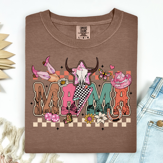 Western Mama Checkered