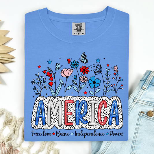 America WIldflower Dotted