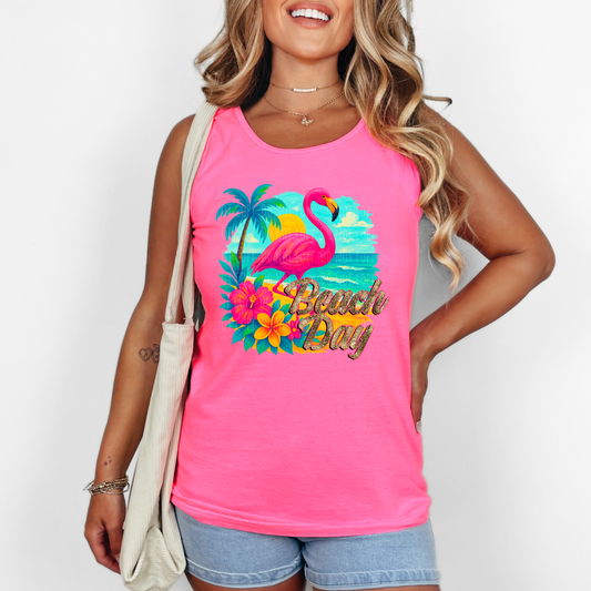 Flamingo Beach Day