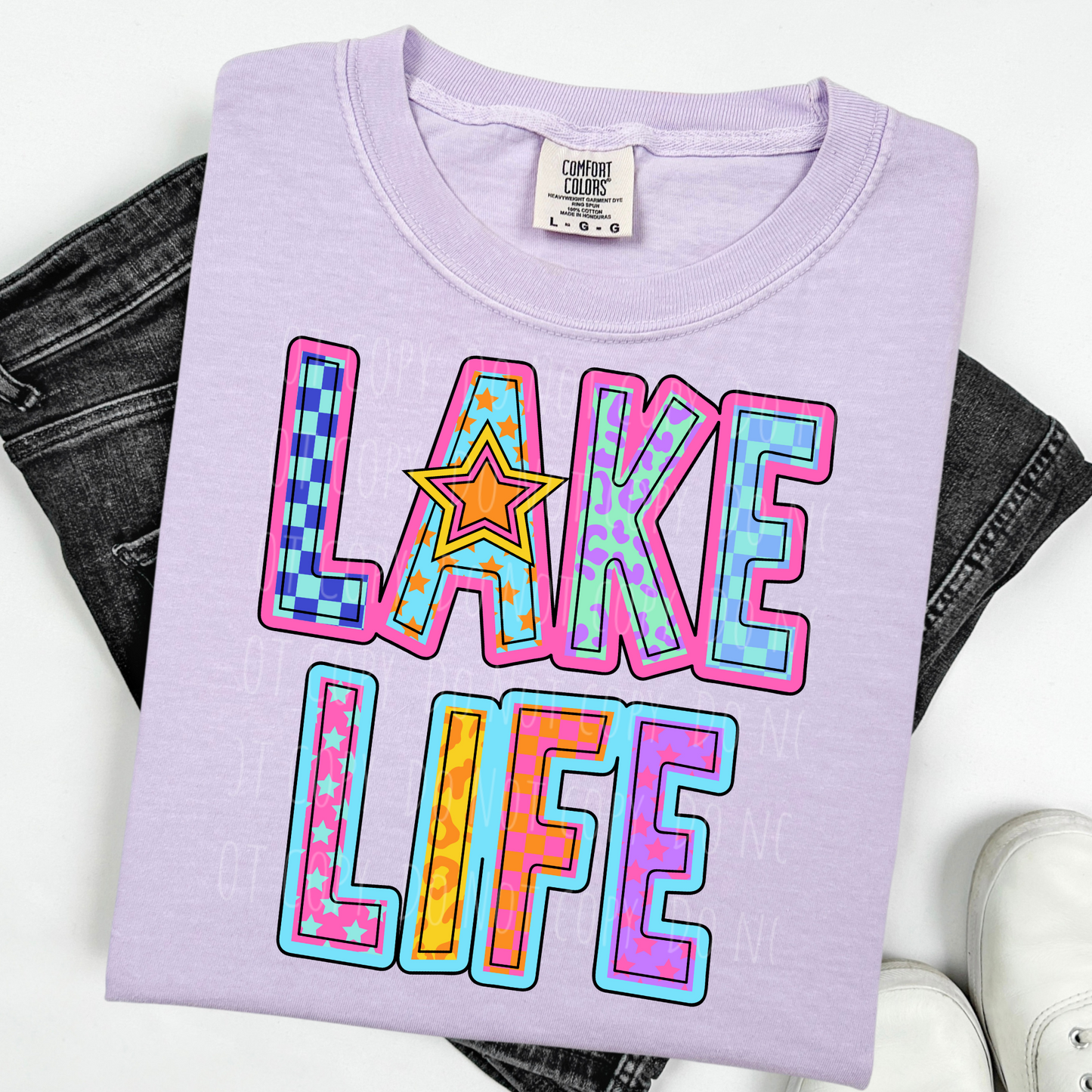 Lake Like Colorful Leopard