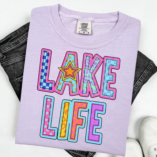 Lake Like Colorful Leopard