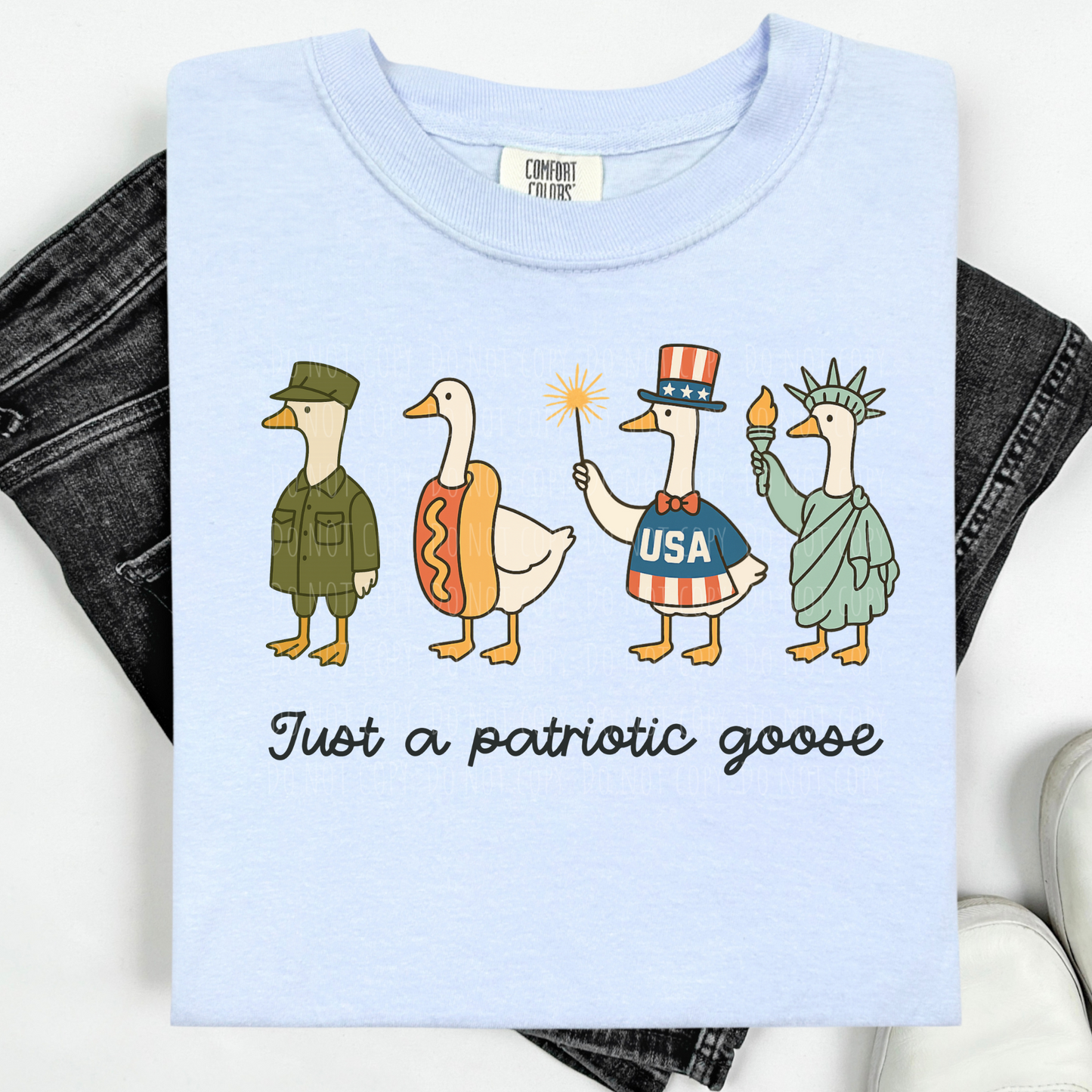 Just A Patriotic Goose