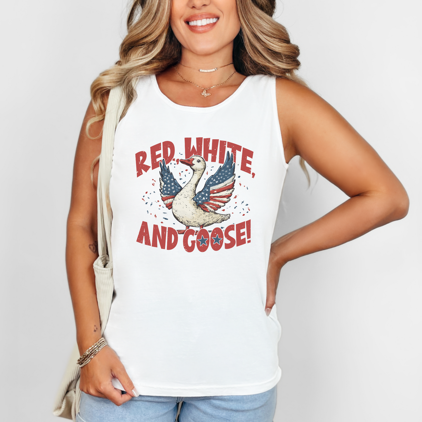 Red White and Goose