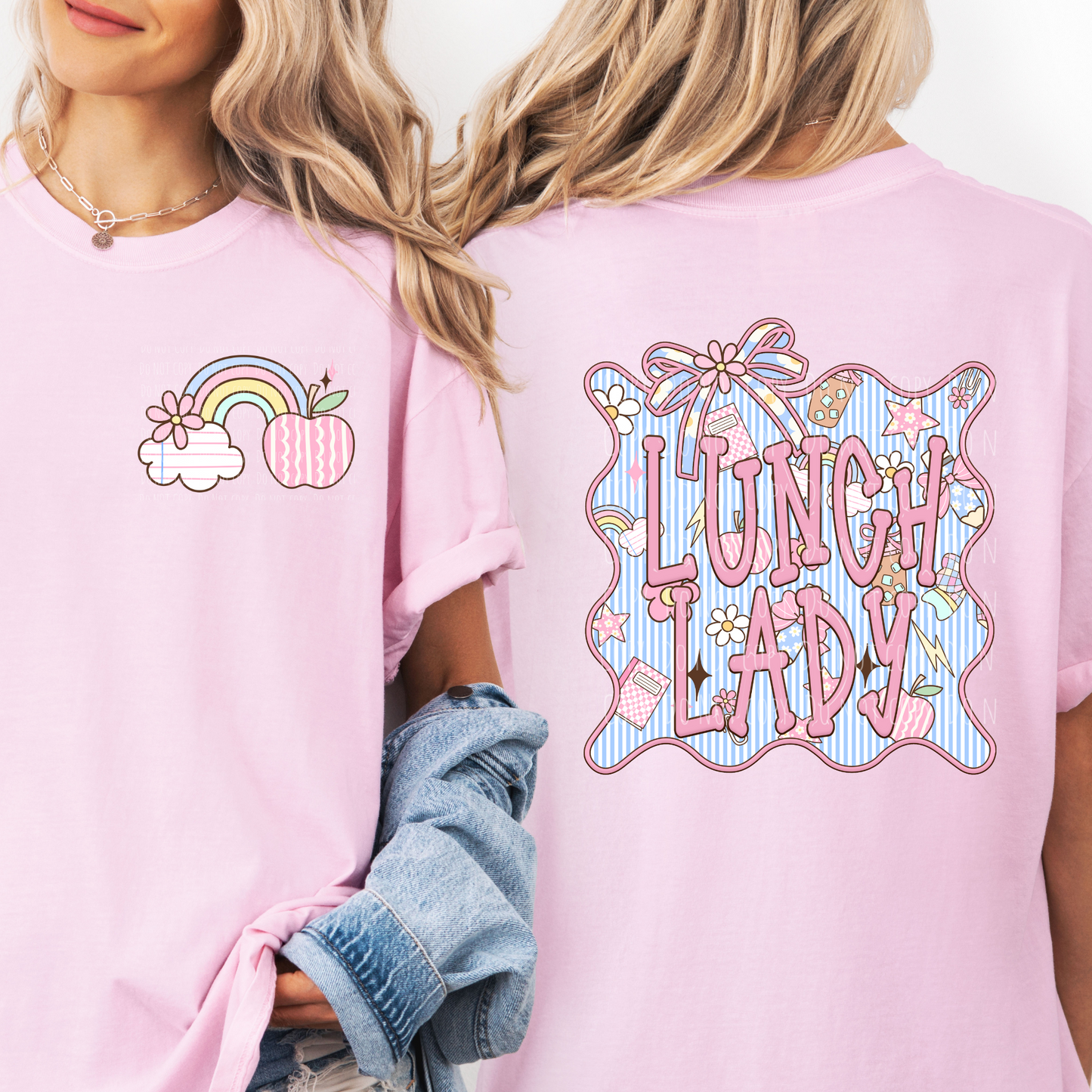 Lunch Lady Seersucker