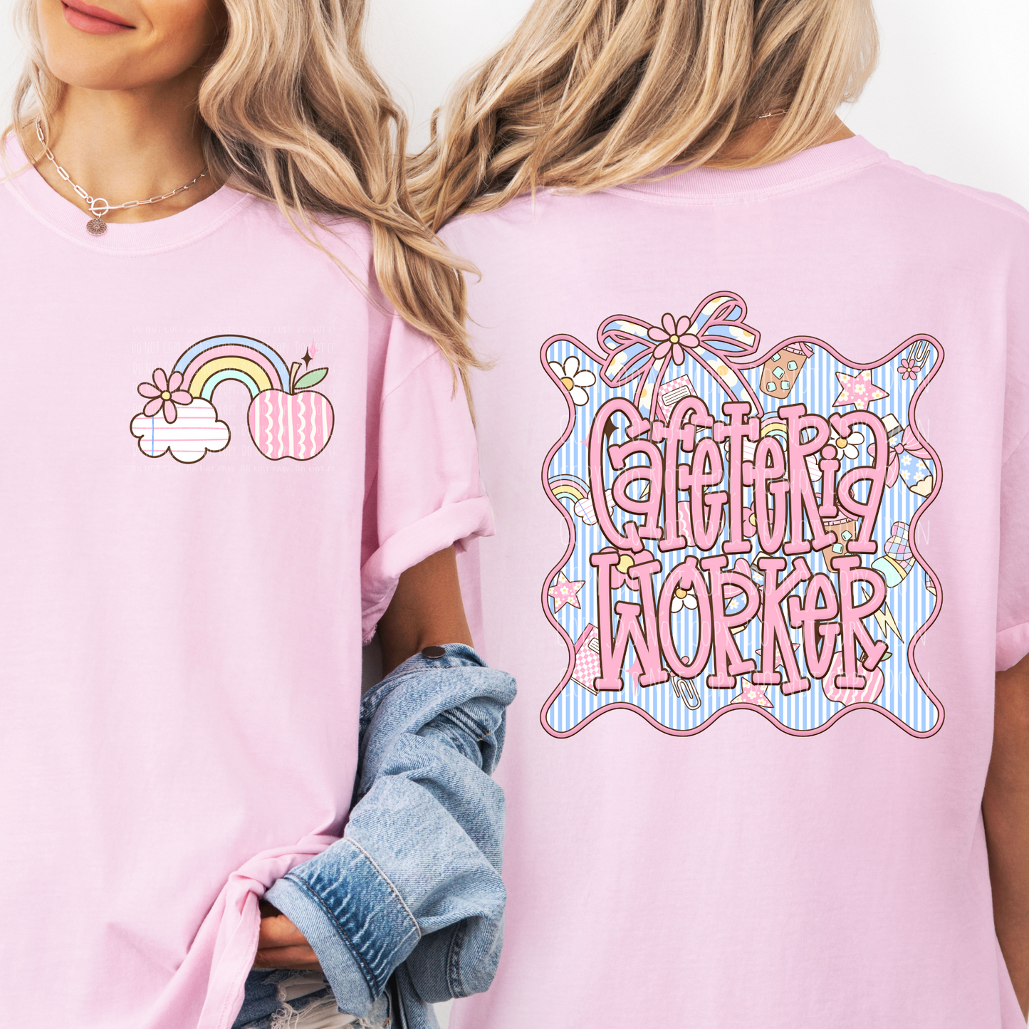 Cafeteria Worker Seersucker