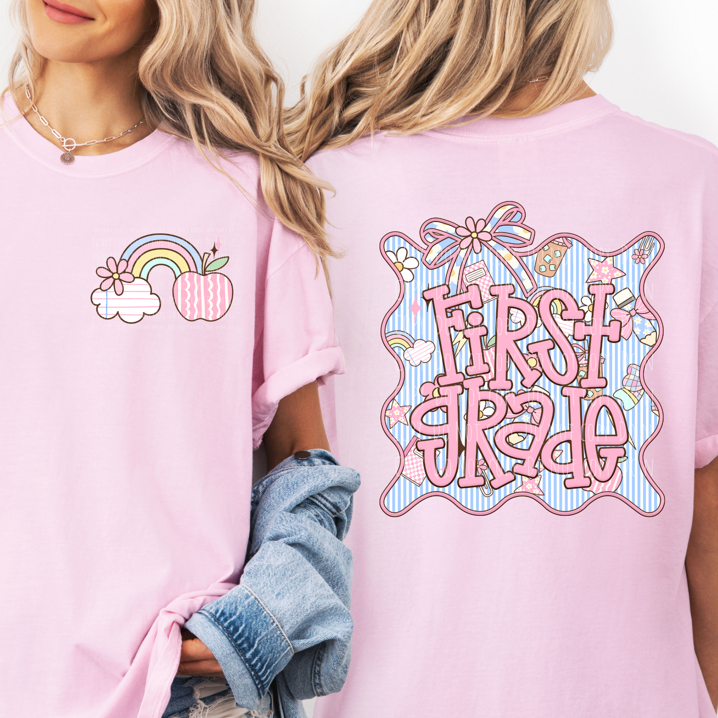 First Grade Seersucker