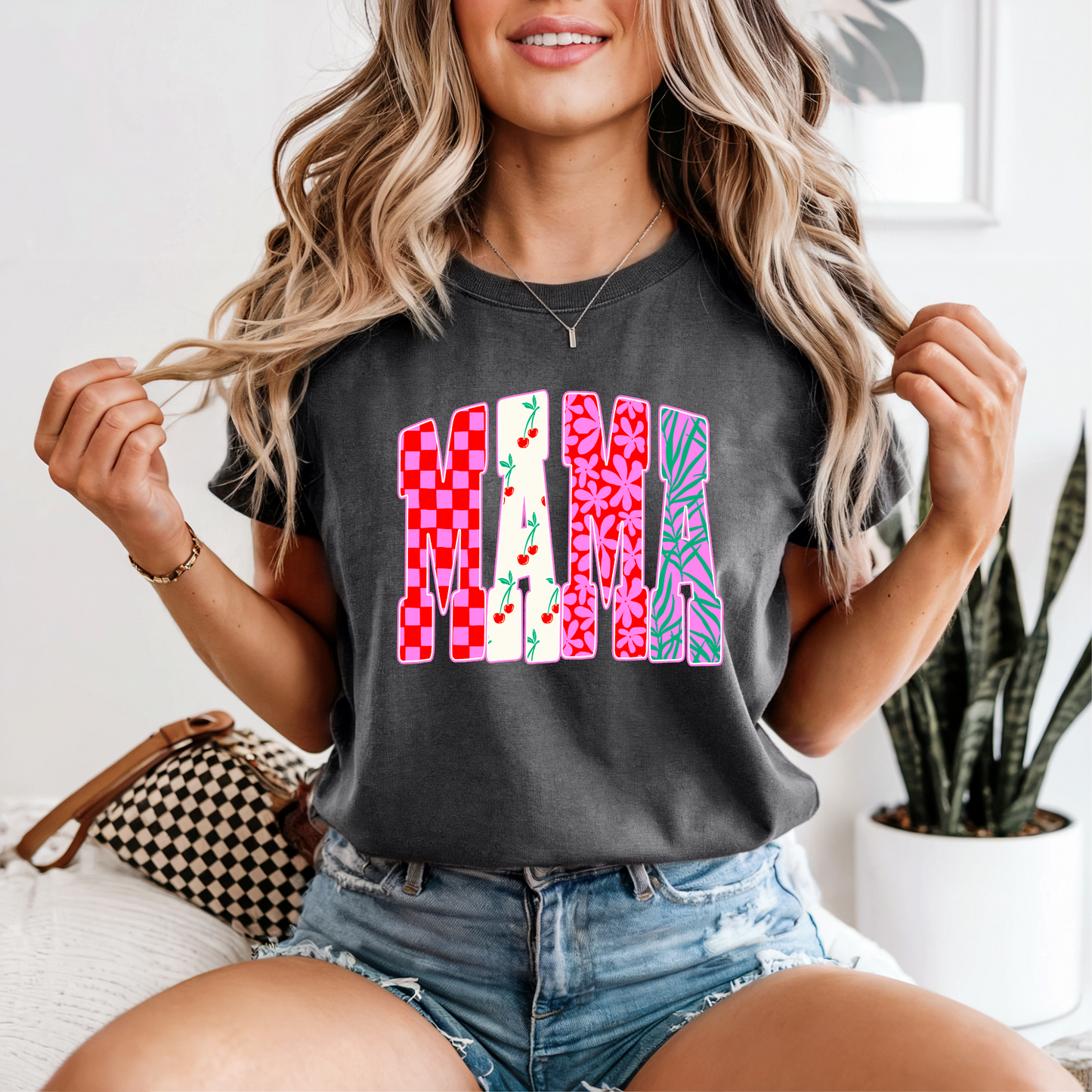 Mama Colorful Funky Cherry