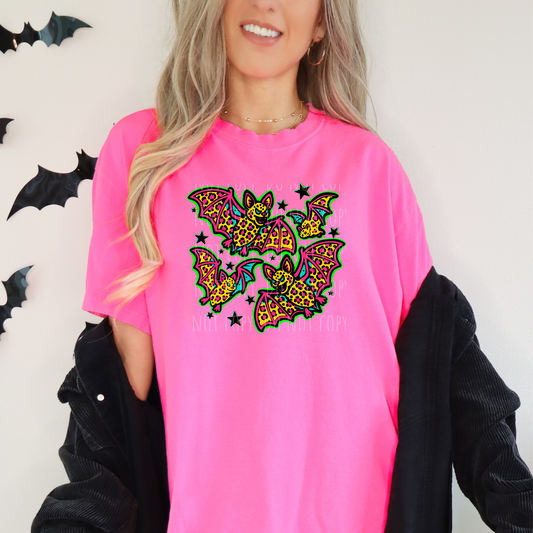 Leopard Print Bats