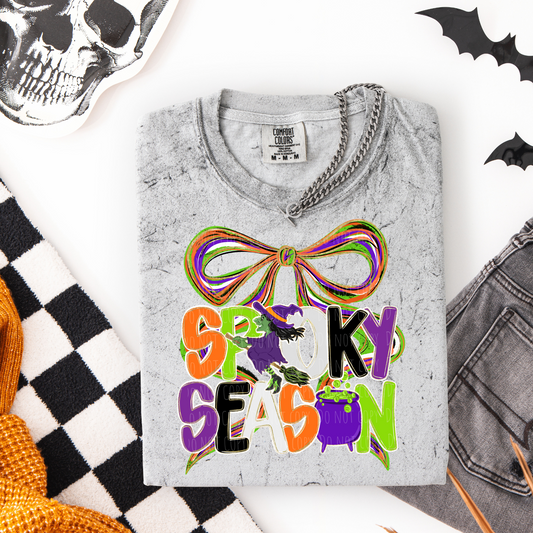 Spooky Season Coquette Brushstroke
