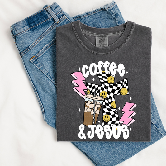 Coffee and Jesus (white)