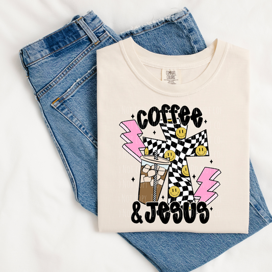 Coffee and Jesus (black)