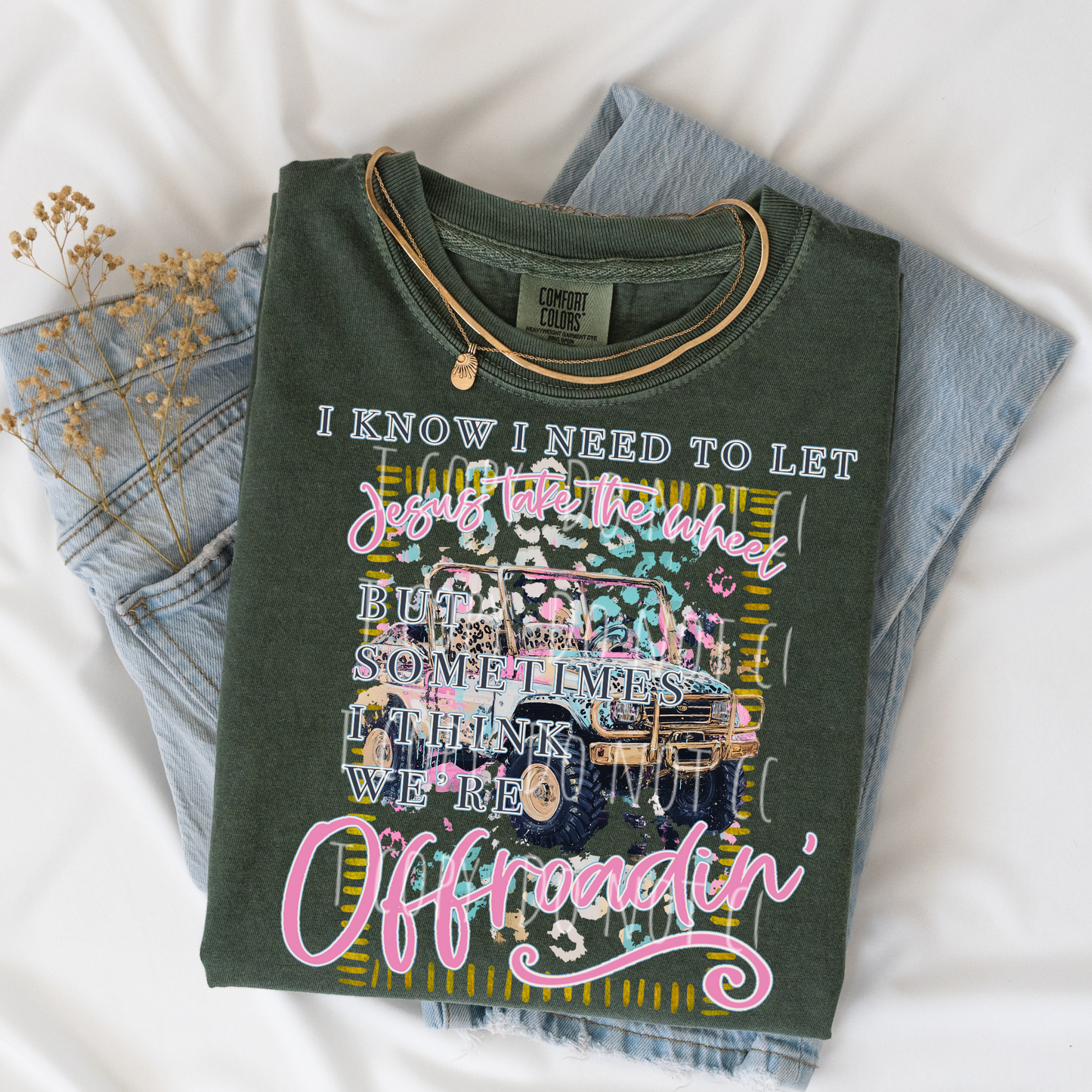 I Know I Need To Let Jesus Take The Wheel