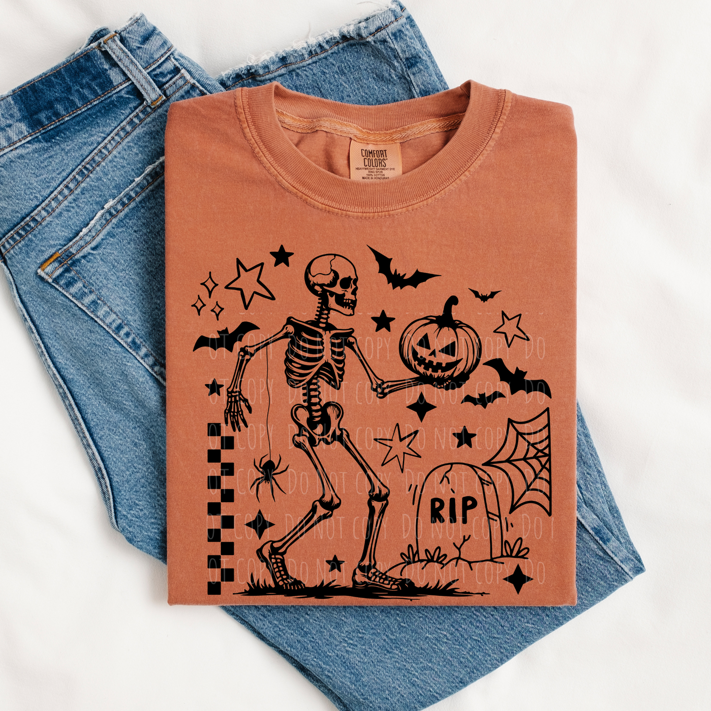 Skelly Halloween Doodle