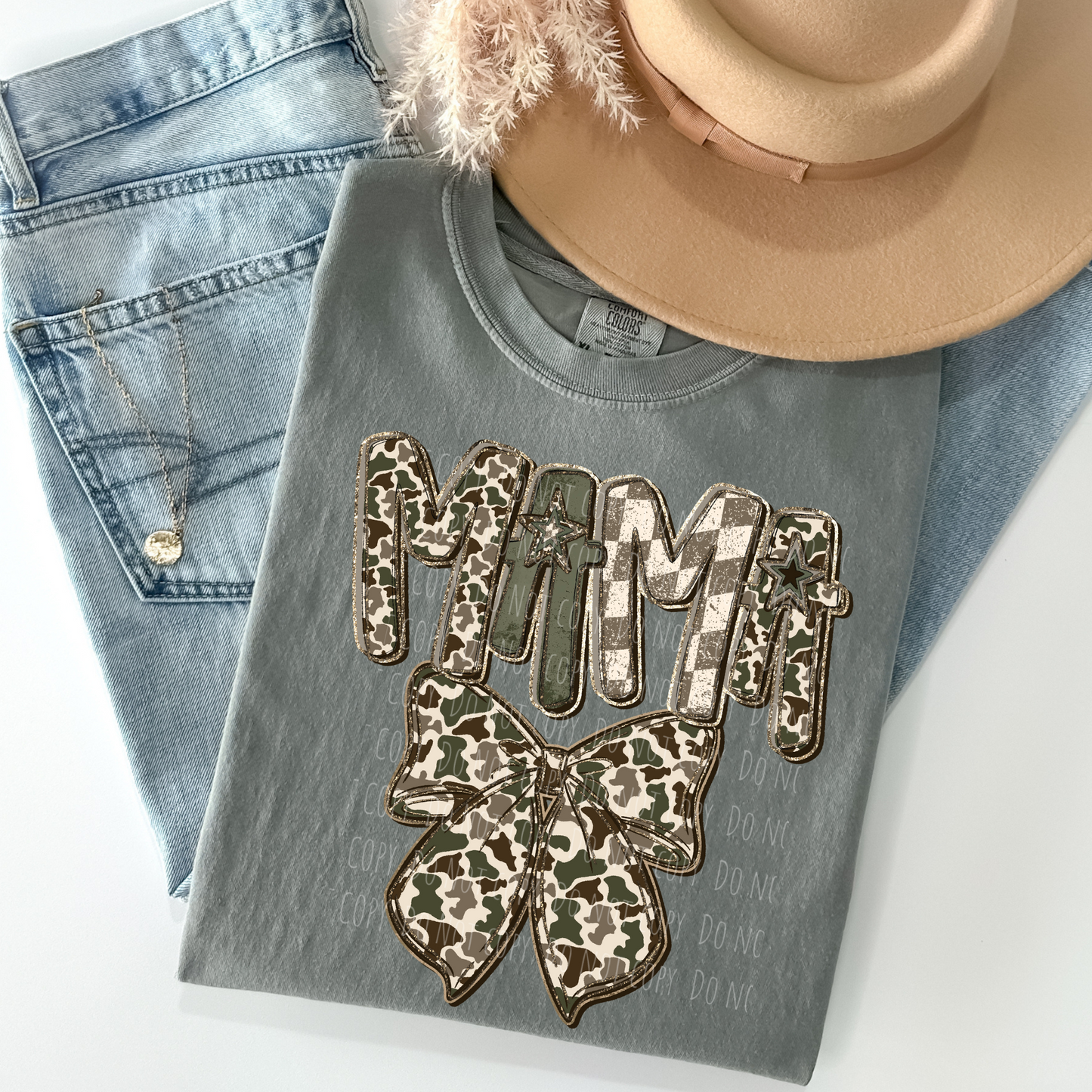 Mama Camo Bow