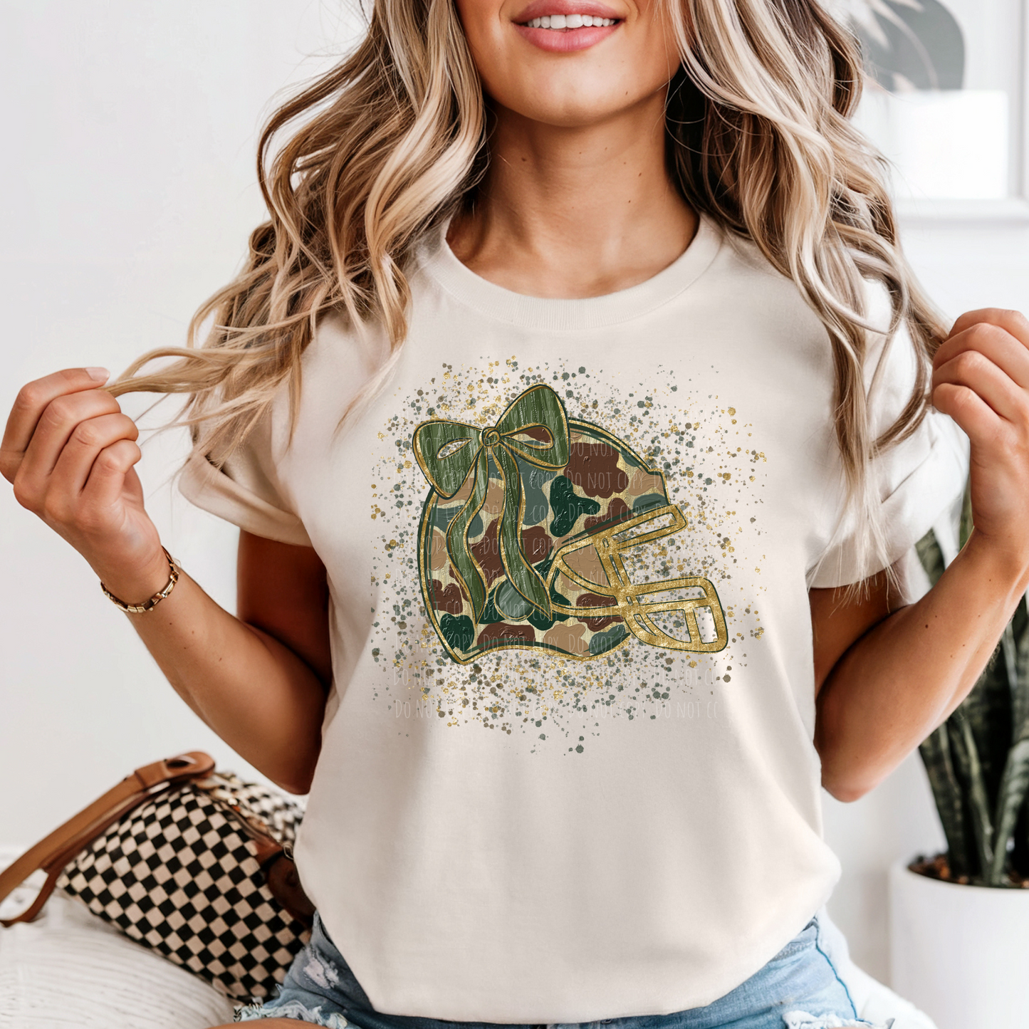 Camo Helmet Splatter