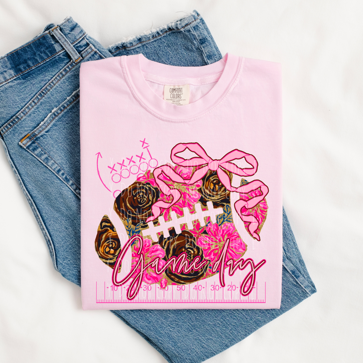 Game Day Floral Football